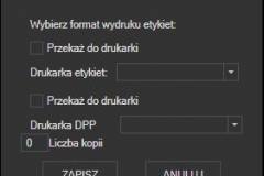 InPost - ustawienia wydruku listu