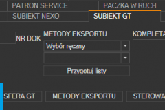 Subiekt GT - otwieranie ustawień importu dokumentów